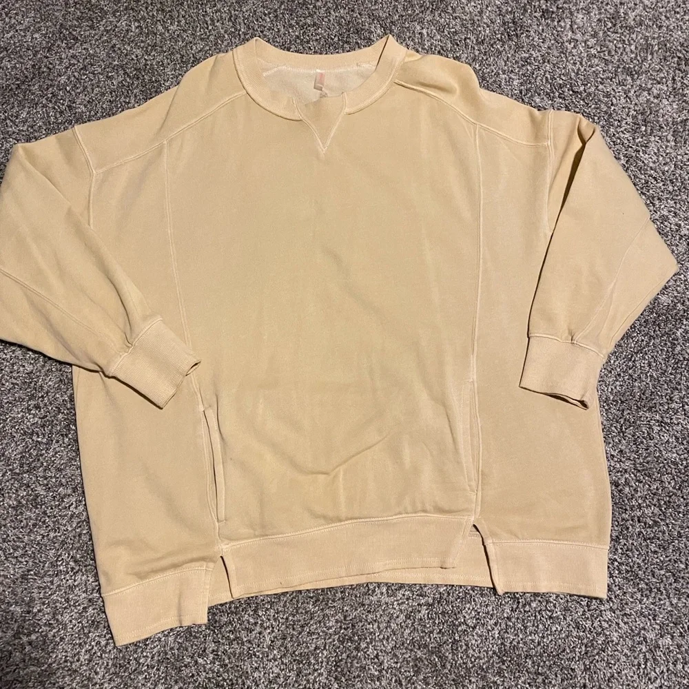 FP Movement by Free People Tan Sweatshirt - Picture 1 of 4